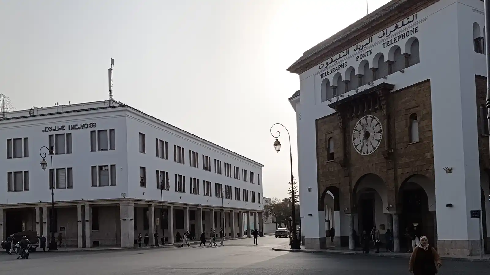 Rabat night walking tour through city center landmarks and capital atmosphere