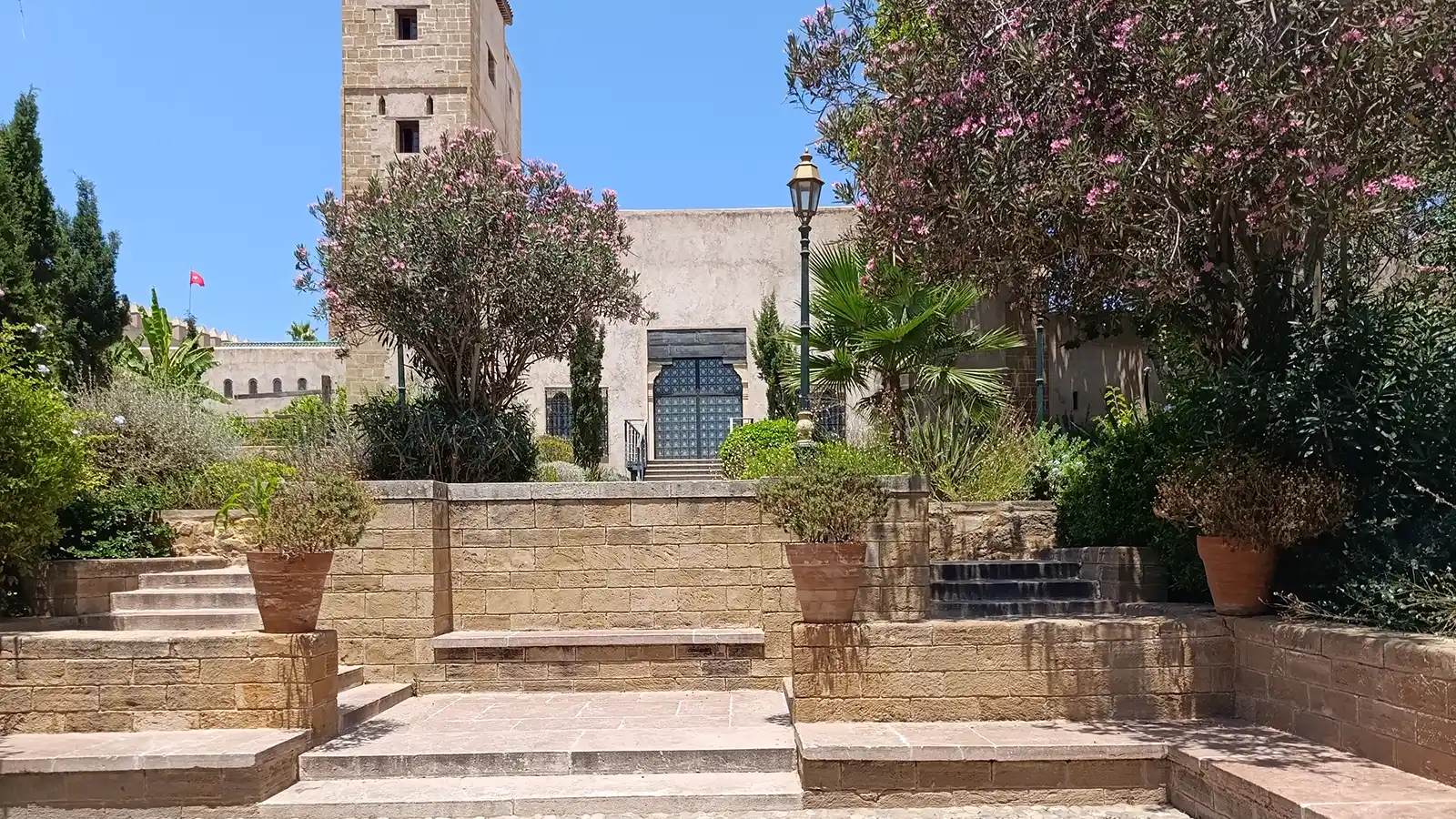 Rabat private city tour through peaceful heritage gardens and cultural corners